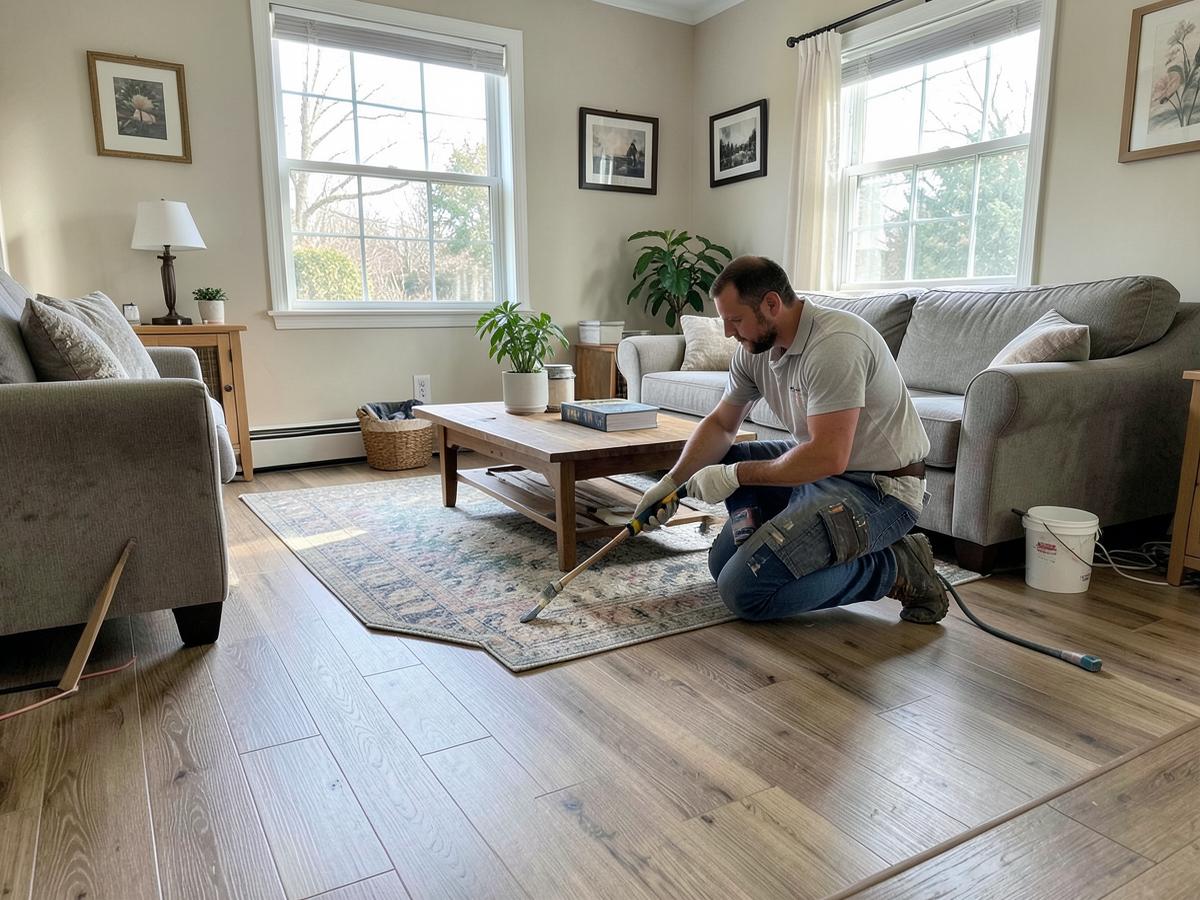Laminate Flooring Install